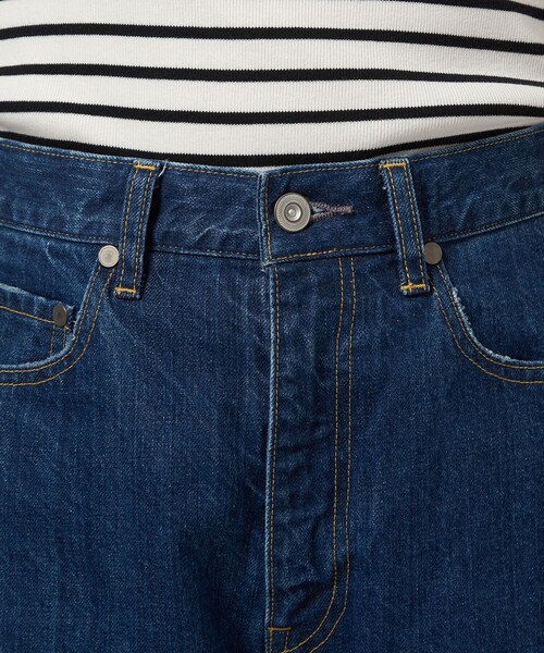 green label relaxing（グリーンレーベルリラクシング）の「カーブ デニム（デニムパンツ・レディース・ライトブルー/コバルトブルー・36/38）」の16枚目の写真