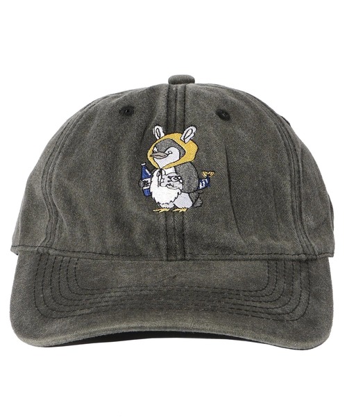 ScoLar（スカラー）の「652334：酒ペン刺繍キャップ（キャップ・レディース・アイボリー/チャコールグレー/ブルー・FREE）」の15枚目の写真