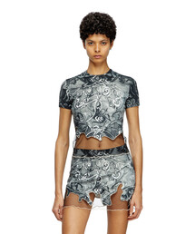 DIESEL | ウィメンズ 半袖トップ T-INLAY(Tシャツ/カットソー)