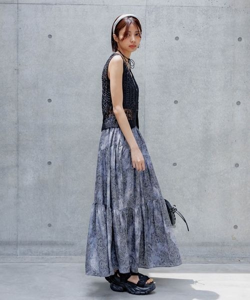 PAGEBOY（ページボーイ）の「スカシアミニットベスト（Tシャツ/カットソー・レディース・ブラック/ホワイト/モカ・FREE）」の14枚目の写真