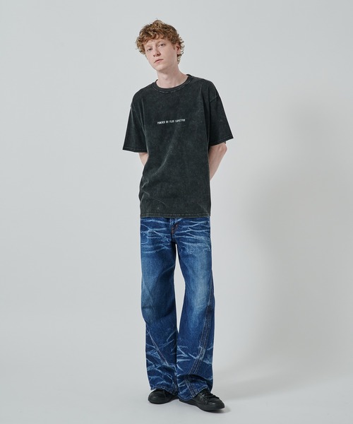 FACCIES（ファチーズ）の「【FACCIES】別注 FACCIES BACK TO THE FUTURE TEE 2（Tシャツ/カットソー・メンズ・ブラック・1/2）」の3枚目の写真