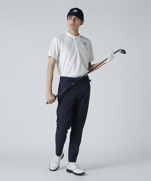 セール】メンズ テーパードゴルフスラックス- -はっ水・接触冷感