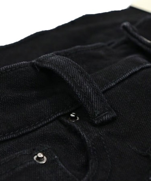 mnml（ミニマル）の「【mnml】X597 PANELED SKINNY STACKED DENIM [I]（デニムパンツ・メンズ・ブラック・28/30/32/34/29/38/36）」の10枚目の写真