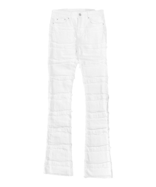 mnml（ミニマル）の「【mnml】X597 PANELED SKINNY STACKED DENIM [I]（デニムパンツ・メンズ・ブラック・28/30/32/34/29/38/36）」の16枚目の写真