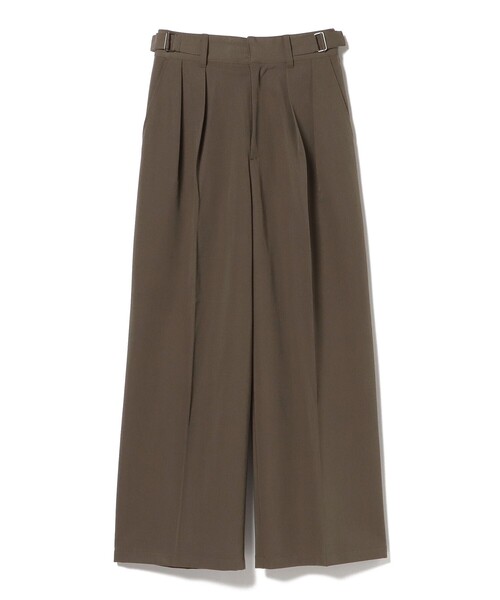 BEAMS HEART（ビームスハート）の「グルカ スラックス パンツ（スラックス・レディース・ブラウン/グレー・FREE）」の13枚目の写真