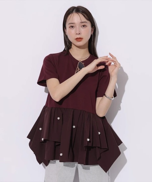 Mystrada（マイストラーダ）の「タフタドッキングパールTシャツ（T