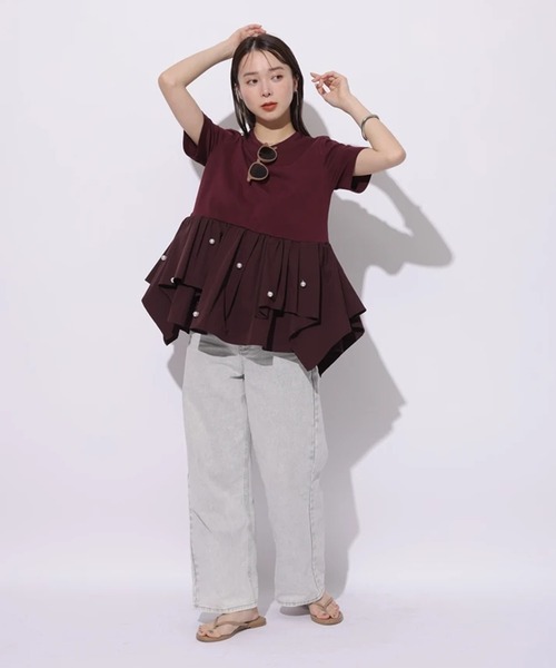 タフタドッキングパールTシャツ（Tシャツ/カットソー