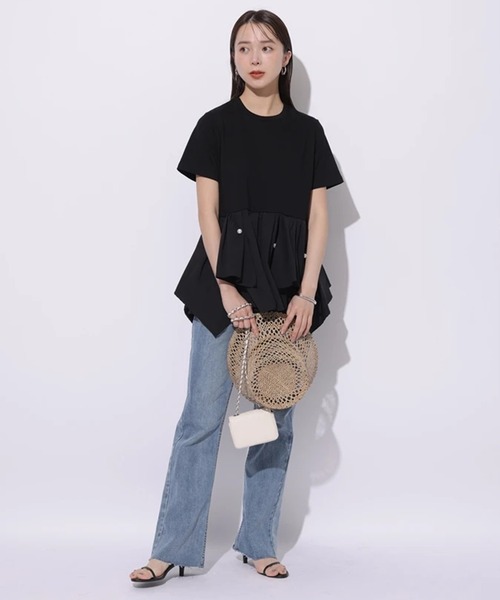 新品タグ付 Mystrada マイストラーダ ドッキングパール Tシャツ M Mystrada（マイストラーダ）の「ドッキングパールT（Tシャツ