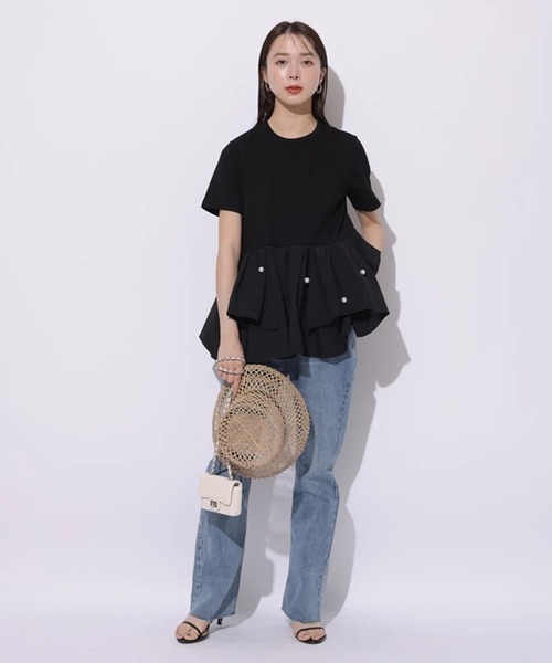 新品タグ付 Mystrada マイストラーダ ドッキングパール Tシャツ M Mystrada（マイストラーダ）の「ドッキングパールT（Tシャツ