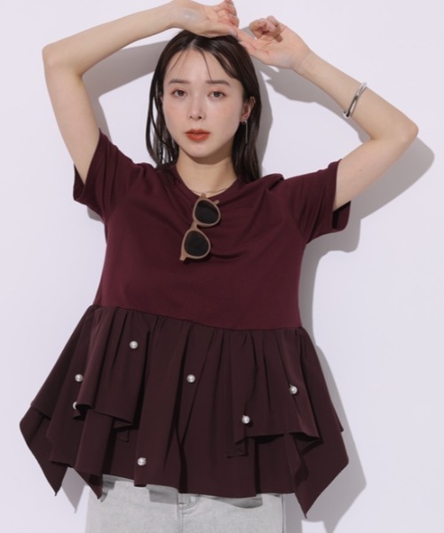 タフタドッキングパールTシャツ（Tシャツ/カットソー