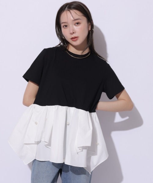 タフタドッキングパールTシャツ（Tシャツ/カットソー