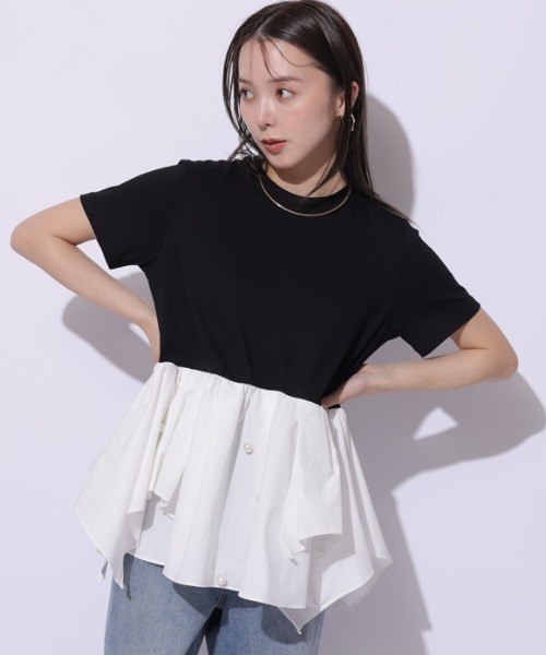 タフタドッキングパールTシャツ（Tシャツ/カットソー