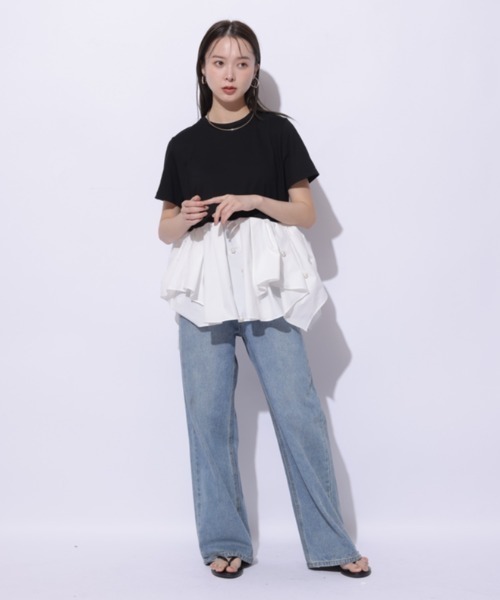 タフタドッキングパールTシャツ（Tシャツ/カットソー