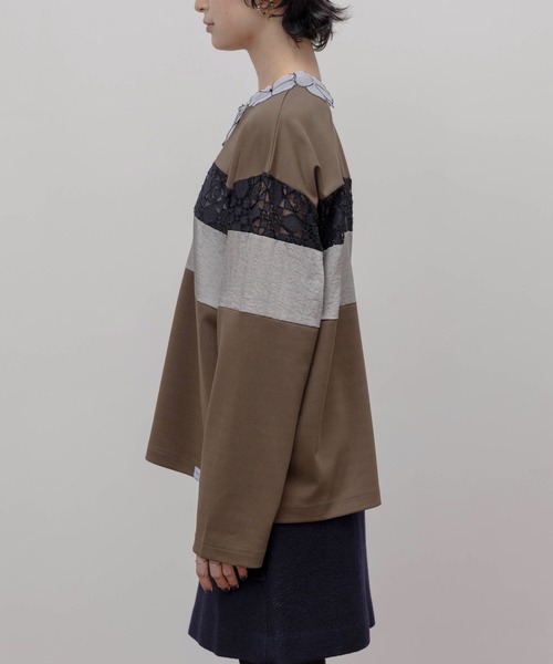 Eimee Law コットンベロアポロラガートップス 新品 今季 エイミーロウ Eimee Law コットンベロアポロラガートップス