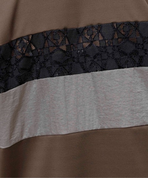 レースカラー ポロラガートップス（ポロシャツ）｜Eimee Law（エイミー