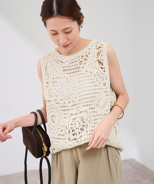 COLUMN PERMANENT 美品 コットン 刺繍長袖 シャツ 緑 コラム KL サテンアニスシシュウシャツ - 【シサム工房 公式OnlineStore