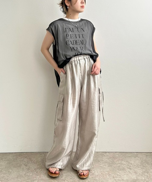 【25AW NEW】LOEWE_women / コットン カーゴバギーパンツ 2WAYヘムカーゴパンツ LHELBIE│Eimee Law & LHELBIE 公式