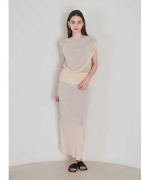 セール】リバーシブルレイヤードスカート（スカート）｜COEL（コエル