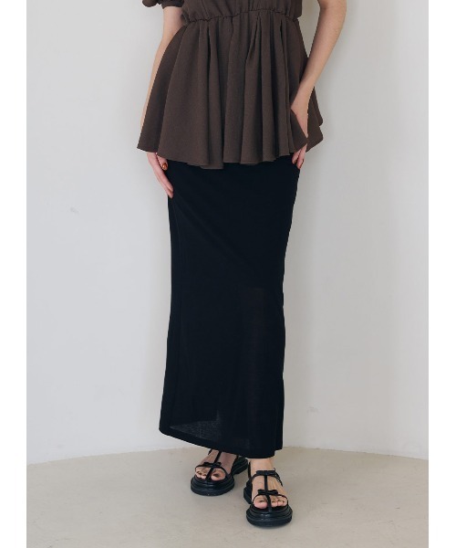 コエル（COEL）/リバーシブルレイヤードスカート セール】リバーシブルレイヤードスカート（スカート）｜COEL（コエル