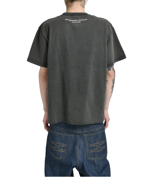 FORSOMEONE(フォーサムワン)の「MOTORS TEE(Tシャツ/カットソー・メンズ・ブラック・48)」の2枚目の写真