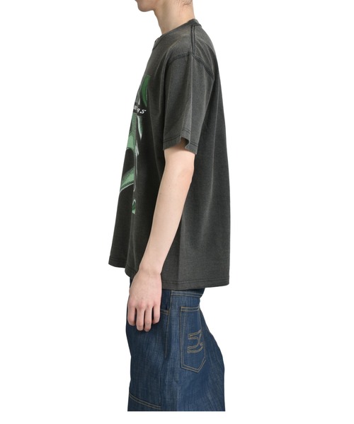 FORSOMEONE(フォーサムワン)の「MOTORS TEE(Tシャツ/カットソー・メンズ・ブラック・48)」の3枚目の写真