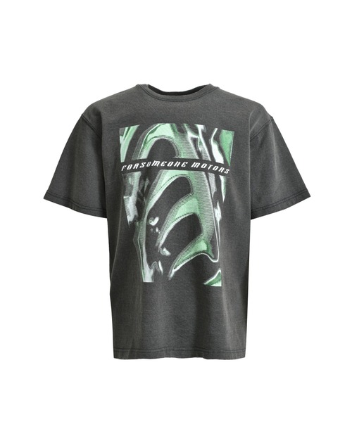 FORSOMEONE(フォーサムワン)の「MOTORS TEE(Tシャツ/カットソー・メンズ・ブラック・48)」の5枚目の写真