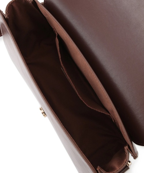 ROPE' PICNIC(ロペピクニック)の「【WEB限定カラー】me fit BAG バーチカルラインワイドショルダーバッグ(ショルダーバッグ・レディース・ボルドー/グレー系その他/ブラック/ダークグリーン・FREE)」の13枚目の写真