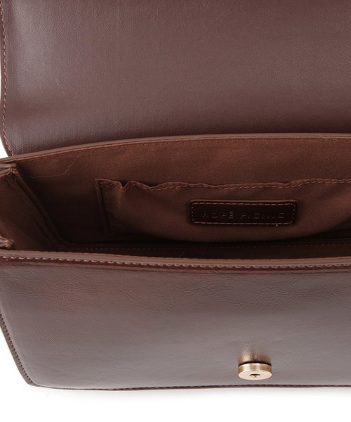 ROPE' PICNIC(ロペピクニック)の「【WEB限定カラー】me fit BAG バーチカルラインワイドショルダーバッグ(ショルダーバッグ・レディース・ボルドー/グレー系その他/ブラック/ダークグリーン・FREE)」の14枚目の写真