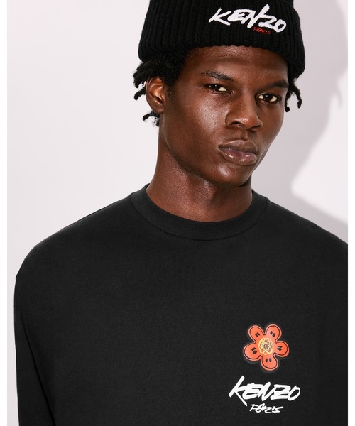 Kenzo x Futura 2000' ロング スリーブ コットン Tシャツ（T