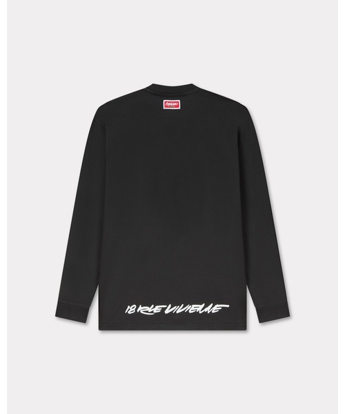 Kenzo x Futura 2000' ロング スリーブ コットン Tシャツ(T Kenzo x Futura 2000' ロング スリーブ コットン Tシャツ(T