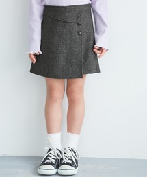 ROPE' PICNIC（ロペピクニック）の「【KIDS/キッズ】アシンメトリーラップスカパン（その他パンツ・キッズ）」