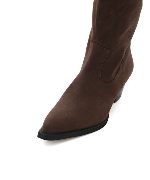 FRAY I.D（フレイアイディー）の「ウエスタンロングブーツ（ブーツ・レディース・ブラウン/ブラック・36/37/38）」の14枚目の写真