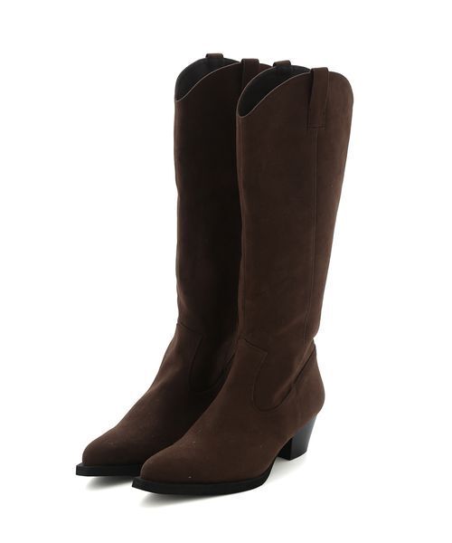 FRAY I.D（フレイアイディー）の「ウエスタンロングブーツ（ブーツ・レディース・ブラウン/ブラック・36/37/38）」の18枚目の写真