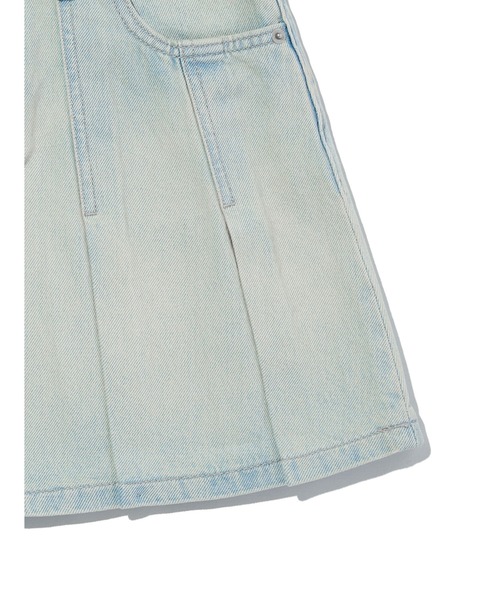 Levi's(リーバイス)の「Levi's/リーバイス PLEATED ミニスカート(デニムスカート・レディース・ライトインディゴブルー・23inch/24inch/25inch/26inch/27inch/28inch)」の9枚目の写真