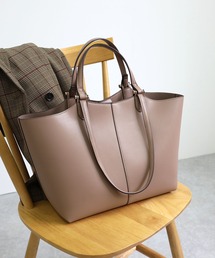 MIAN （ミアン）の「ダブルハンドルA4トートバッグ（トートバッグ・レディース）」