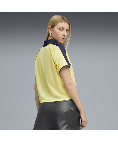 PUMA(プーマ)の「PUMA プーマ ウィメンズ T7 リラックスド フットボール 半袖 Tシャツ(Tシャツ/カットソー・レディース・イエロー/ブラック・SMALL/X-LARGE/LARGE/MEDIUM)」の7枚目の写真