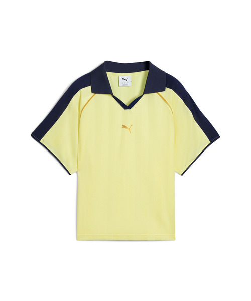PUMA(プーマ)の「PUMA プーマ ウィメンズ T7 リラックスド フットボール 半袖 Tシャツ(Tシャツ/カットソー・レディース・イエロー/ブラック・SMALL/X-LARGE/LARGE/MEDIUM)」の9枚目の写真