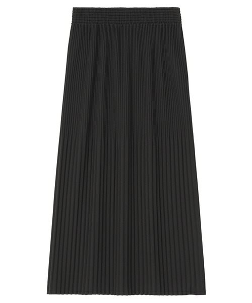 zucca ズッカ スエットスカート 黒 ZU43JG079 ZUCCa（ズッカ）の「プリーツPUレザー/スカート（スカート