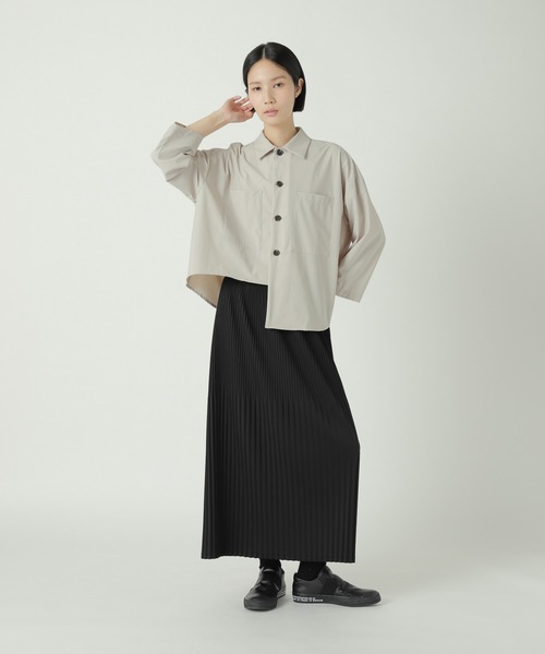 ひまわりチョコzuccaズッカ☆プリーツスカート2点 PEスムース