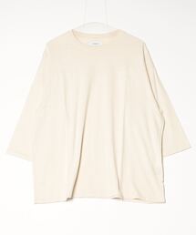 marka | marka / マーカ：BALL GAMES THREE-QUARTER SLEEVE TEE -NOIL SILK KNIT-：M25C06CS01E[COR](Tシャツ/カットソー)