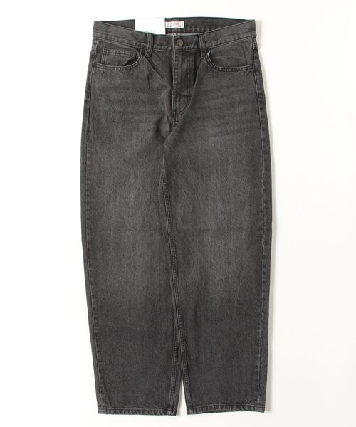 HANES（ヘインズ）の「【HANES/ヘインズ】ワイドフィットストレート デニムパンツ（デニムパンツ・メンズ・インディゴブルー/ライトブルー/ブルー/ブラック・S/M/L/LL）」の2枚目の写真