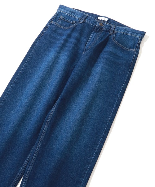 HANES（ヘインズ）の「【HANES/ヘインズ】ワイドフィットストレート デニムパンツ（デニムパンツ・メンズ・インディゴブルー/ライトブルー/ブルー/ブラック・S/M/L/LL）」の15枚目の写真