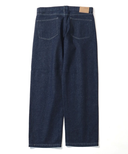 HANES（ヘインズ）の「【HANES/ヘインズ】ワイドフィットストレート デニムパンツ（デニムパンツ・メンズ・インディゴブルー/ライトブルー/ブルー/ブラック・S/M/L/LL）」の16枚目の写真