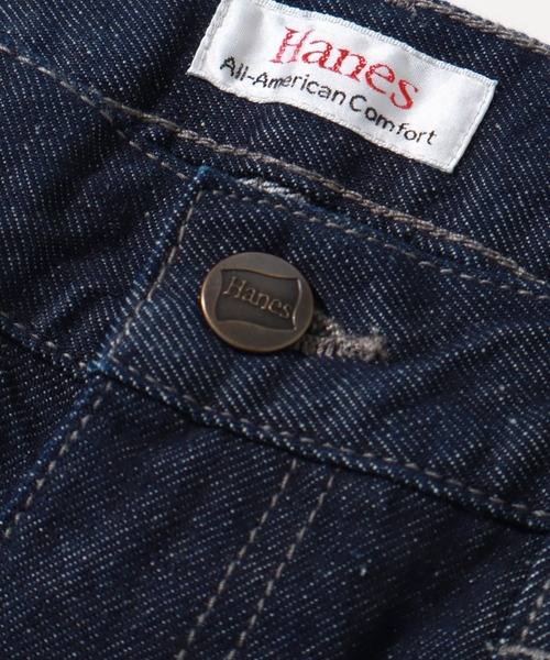 HANES（ヘインズ）の「【HANES/ヘインズ】ワイドフィットストレート デニムパンツ（デニムパンツ・メンズ・インディゴブルー/ライトブルー/ブルー/ブラック・S/M/L/LL）」の19枚目の写真