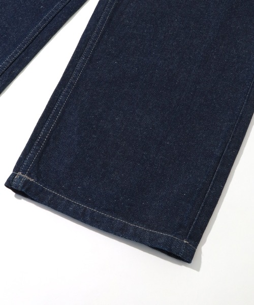 HANES（ヘインズ）の「【HANES/ヘインズ】ワイドフィットストレート デニムパンツ（デニムパンツ・メンズ・インディゴブルー/ライトブルー/ブルー/ブラック・S/M/L/LL）」の13枚目の写真