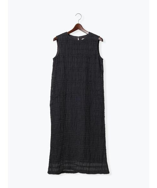 Te chichi(テチチ)の「ミニフリルボーダーワンピース(ワンピース・レディース・オフホワイト/チャコールグレー・F)」の12枚目の写真