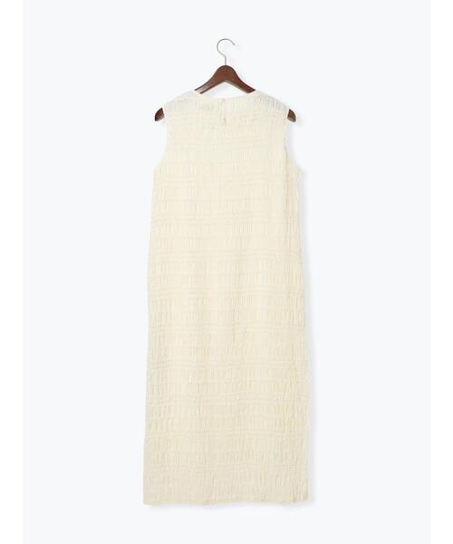 Te chichi(テチチ)の「ミニフリルボーダーワンピース(ワンピース・レディース・オフホワイト/チャコールグレー・F)」の14枚目の写真