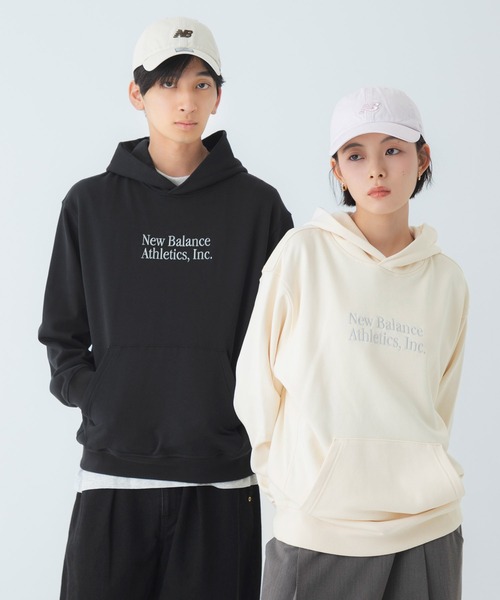 NEW BALANCE(ニューバランス)の「Athletics クラシックスフーディ(パーカー・メンズ・ブラック/ライトベージュ・SMALL/MEDIUM/LARGE/X-LARGE/XX-LARGE)」の17枚目の写真