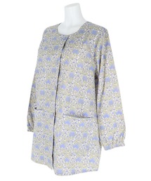 NAIGAI（ナイガイ）の「LICIE MADE WITH LIBERTY FABRIC 綿100% 40ブロード イスミニ 前ボタン 割烹着 スモックエプロン 70551009（エプロン）」