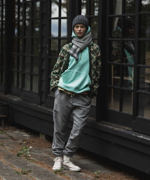 BEAMS PLUS（ビームスプラス）の「ボア ジャカード カーディガン（スウェット・メンズ・ブラウン/グリーン・XL/L/M/S）」の16枚目の写真